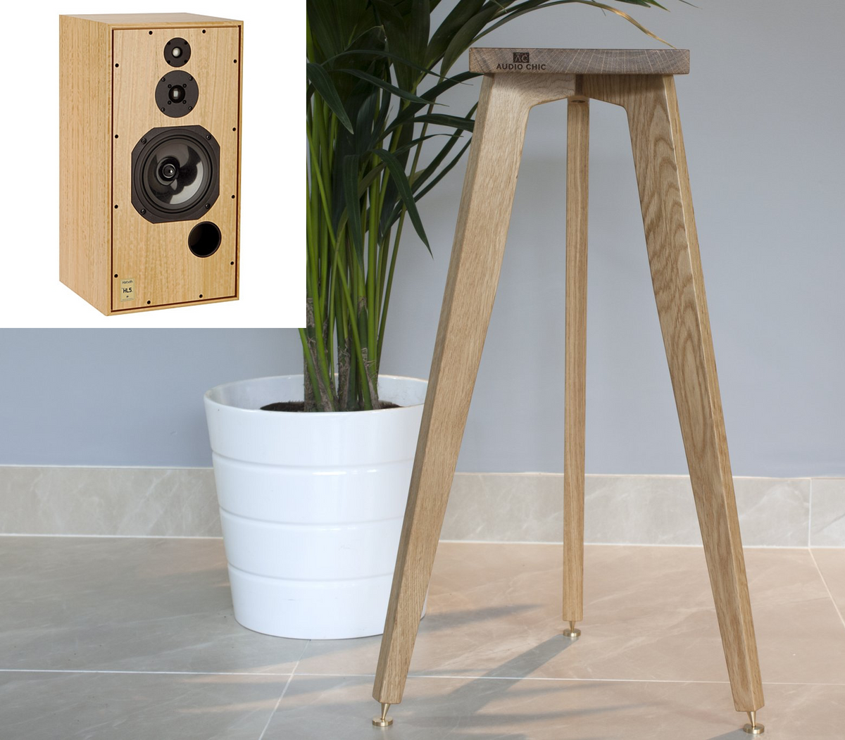 Harbeth SuperHL5 Plus Speaker Stands 140-900mm (Pair)