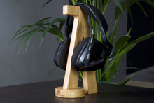 Load image into Gallery viewer, Ostrich Hardwood Headphone Stand - AUDIO CHIC