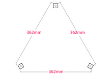 Load image into Gallery viewer, DMAX Audio Super Cubes 5 Speaker Stands 140-900mm (Pair)