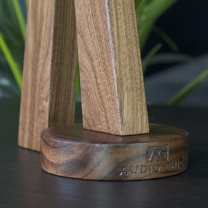 Walnut Audio Chic Headphone Stand Up-Close Shot