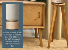 Load image into Gallery viewer, B&amp;O Beosound Balance Speaker Stand 140-900mm (Single) - Shaped Top Plate