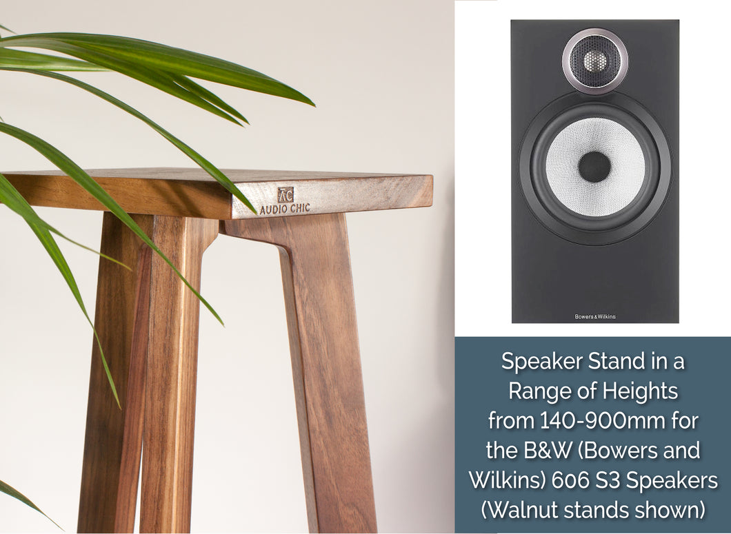 B&W 606 S3 Speaker Stands 140-900mm (Pair)