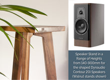 Load image into Gallery viewer, Dynaudio Contour 20i Speaker Stands 140-900mm (Pair) - Shaped Top Plate