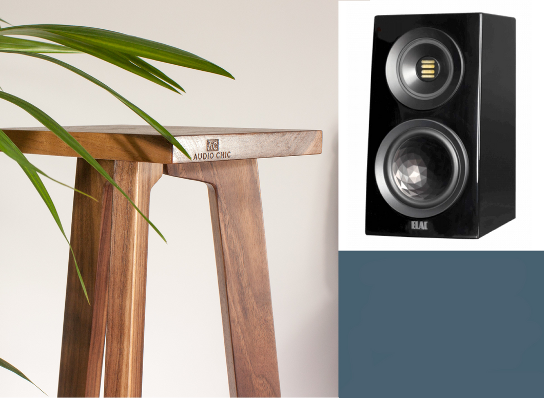 Elac Concentro S503 Speaker Stands 140-900mm (Pair) - Shaped Top Plate