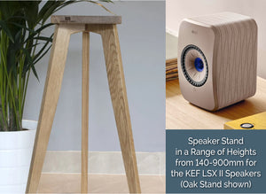 KEF LSX II Speaker Stands 140-900mm (Pair)