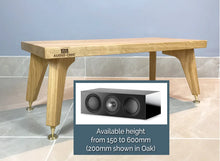 Load image into Gallery viewer, Hardwood Speaker Stand for KEF R2c Centre Channel Speaker (Single)