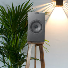 Load image into Gallery viewer, KEF_Q3_Meta_on_Walnut_Speaker_Stand-_from_audio_chic