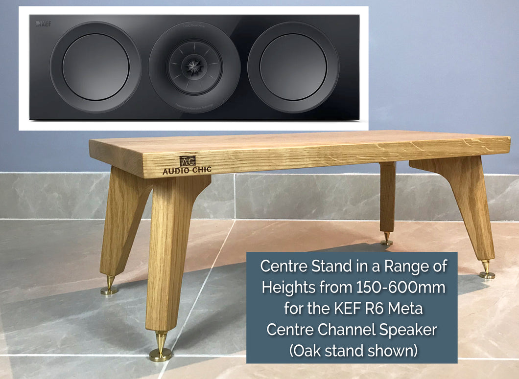 KEF R6 Meta Three-Way centre Channel Speaker Stand (Single)