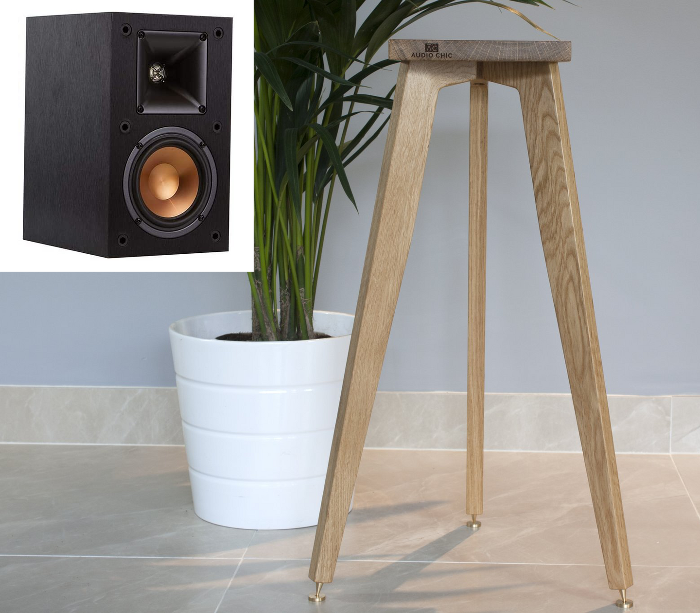 Klipsch RP-600M Speaker Stands 140-900mm (Pair)