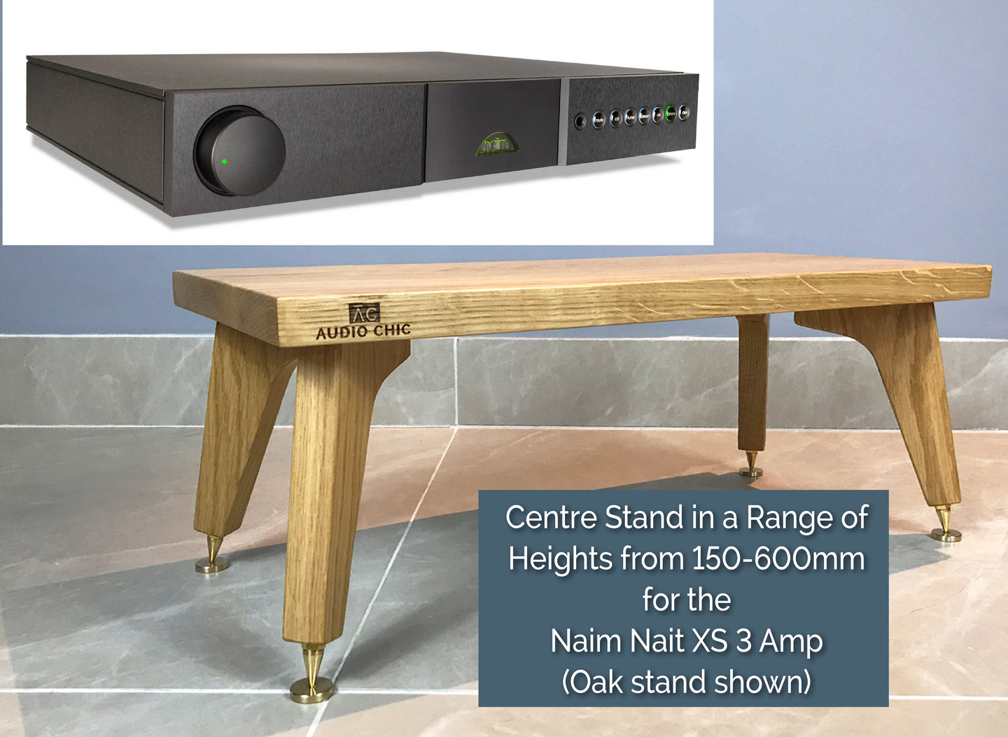 Naim Nait XS 3 Hardwood Centre Stand (Single)