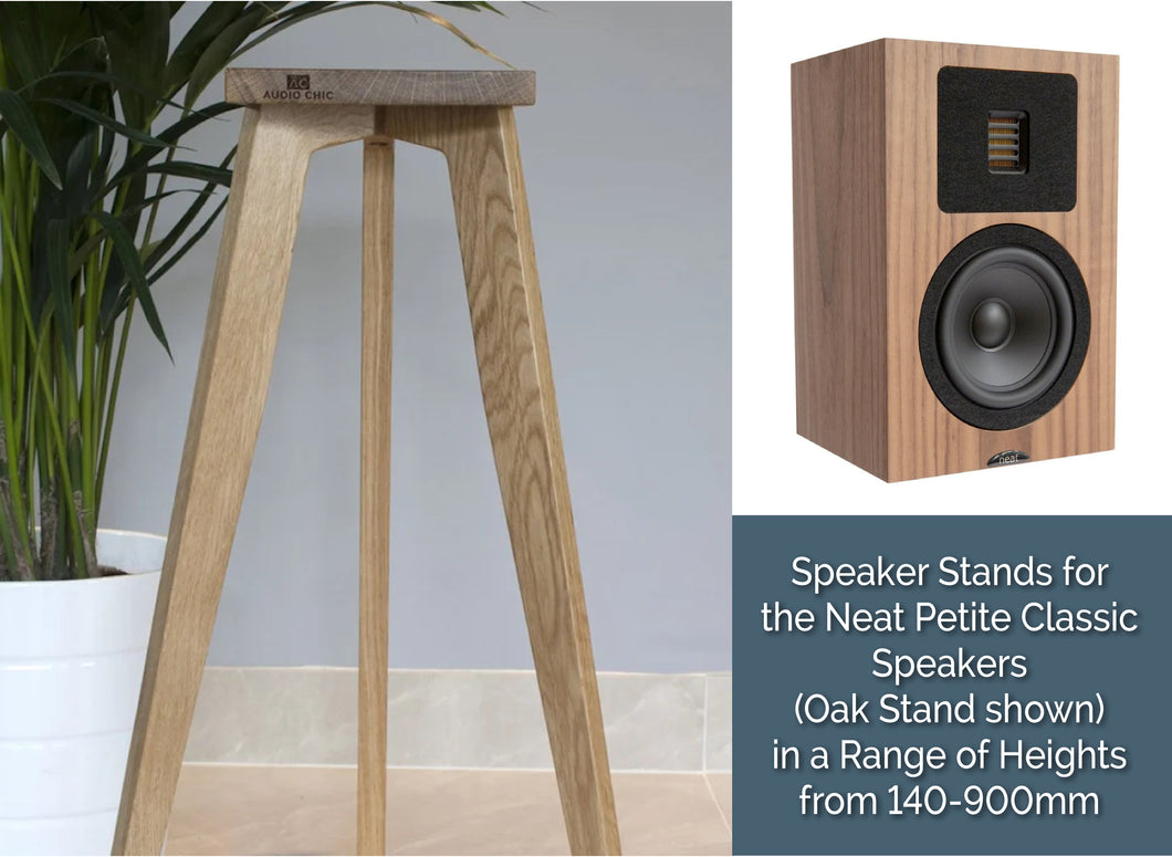 Neat Acoustics Petite Classic Speaker Stands 140-900mm (Pair)