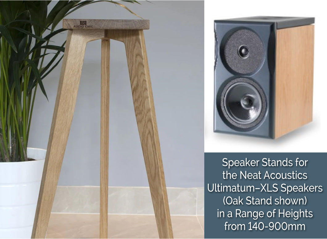 Neat Acoustics Ultimatum XLS Speaker Stands 140-900mm (Pair)