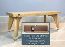 Load image into Gallery viewer, Hardwood Speaker Stand for Ruark R410 Integrated Music System (Single)