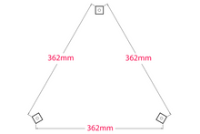 Load image into Gallery viewer, ATC SCM7 Speaker Stands 140-900mm (Pair) - Shaped Top Plates