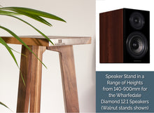 Load image into Gallery viewer, Wharfedale Diamond 12.1 Speaker Stands 140-900mm (Pair)