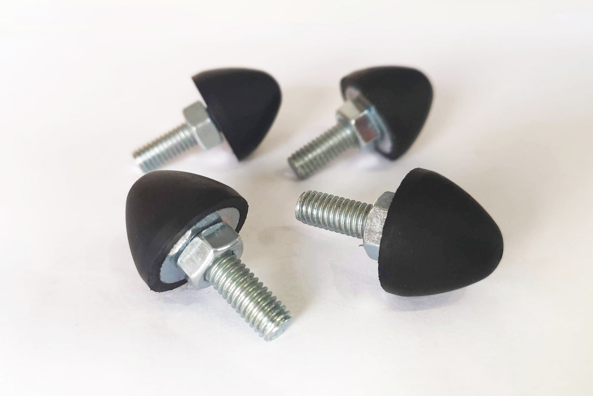 Removable Buffers Adjustable Parabolic Rubber Buffers (Set of 4 & 6)