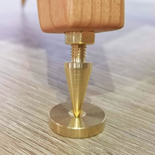 Load image into Gallery viewer, The Drunken Snipe Hardwood Desktop Speaker Stands (Pair)