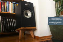Load image into Gallery viewer, Bowers &amp; Wilkins 606 Speaker Stands Solid Oak