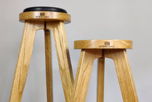 Load image into Gallery viewer, Jern Speaker Stands Tri Leg Design Made from Solid Oak