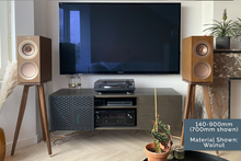 Load image into Gallery viewer, KEF R3 Speaker Stands made from Black American Walnut