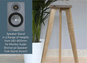 Monitor Audio Bronze 50 Speaker Stands 140-900mm (Pair)
