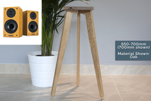 Load image into Gallery viewer, Spendor S3/5R2 Speaker Stands with top plates to perfectly fit spendor speakers