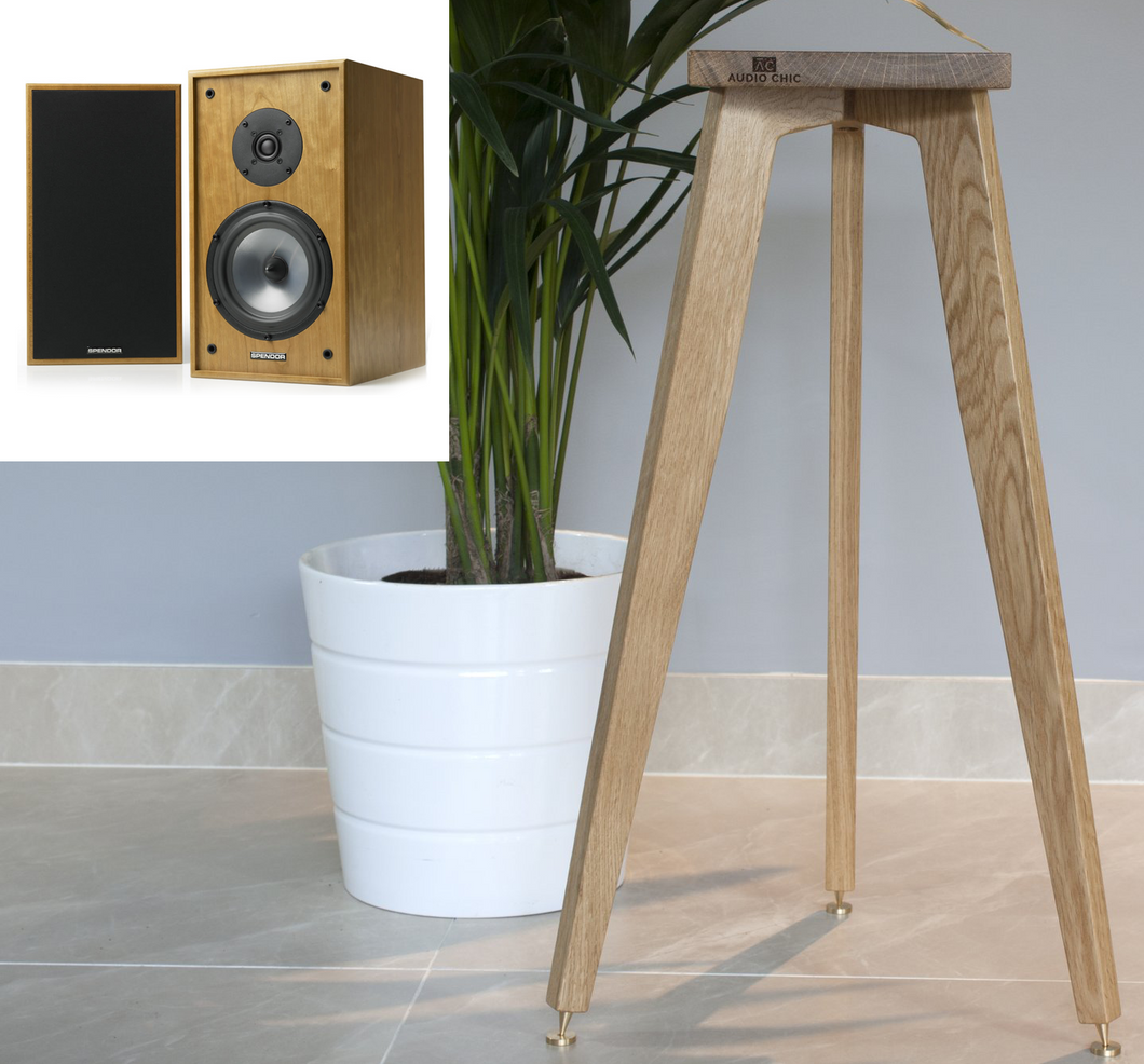 Spendor SP3/1R2 Speaker Stands 140-900mm Range in heights and timber.