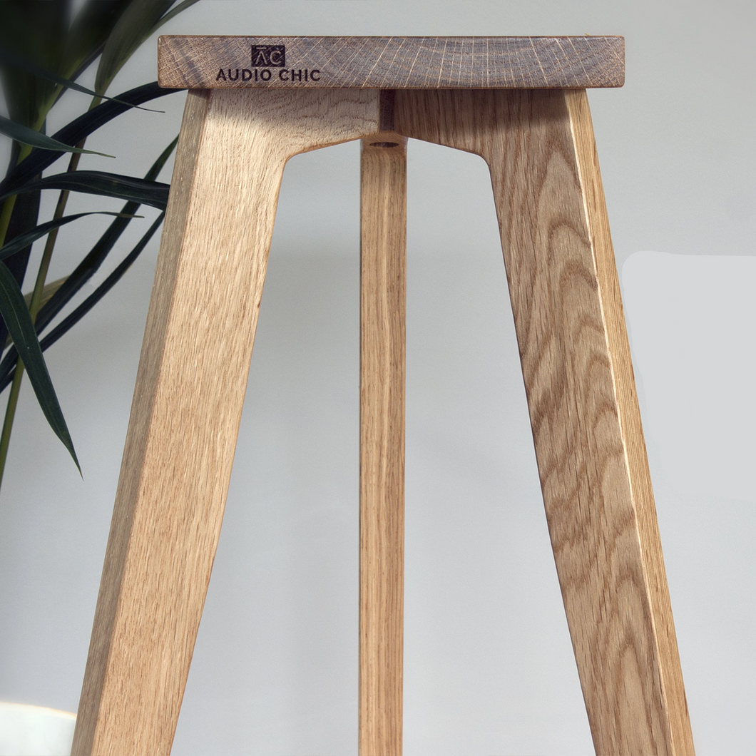 The Egret Hard Wood Speaker Stand 500mm (Pair) 