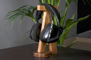 Ostrich Hardwood Headphone Stand - AUDIO CHIC