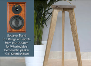 Wharfedale’s Denton 80 Speaker Stands 140-900mm (Pair)